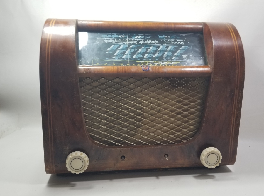 AHŞAP KASA BÜYÜK BOY ANTİKA RADYO