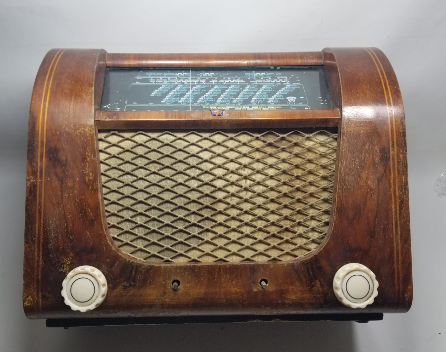 AHŞAP KASA BÜYÜK BOY ANTİKA RADYO