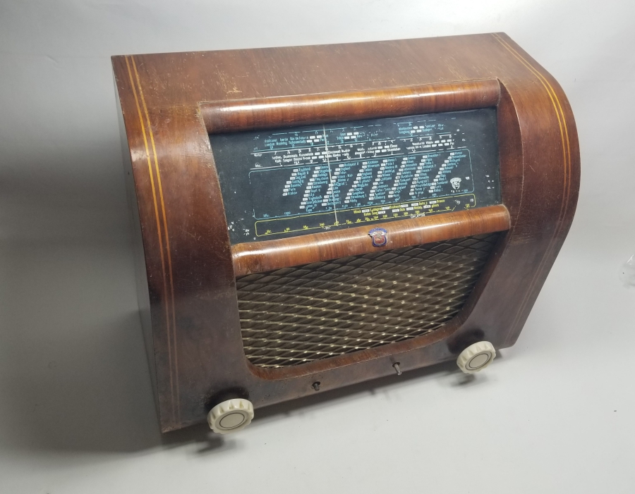 AHŞAP KASA BÜYÜK BOY ANTİKA RADYO