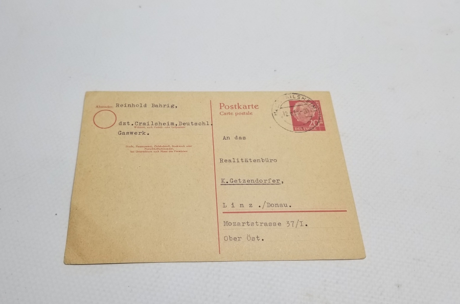 1958 TARİHLİ FOTOKART