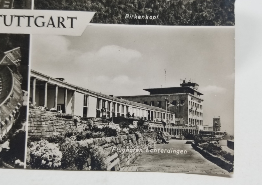 1958 TARİHLİ STUTTGART KARTPOSTAL