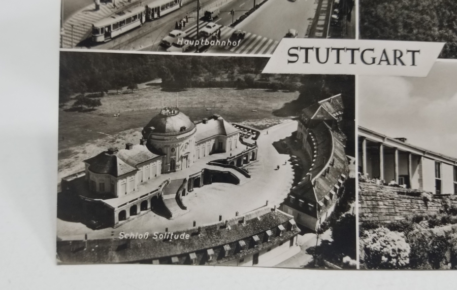 1958 TARİHLİ STUTTGART KARTPOSTAL