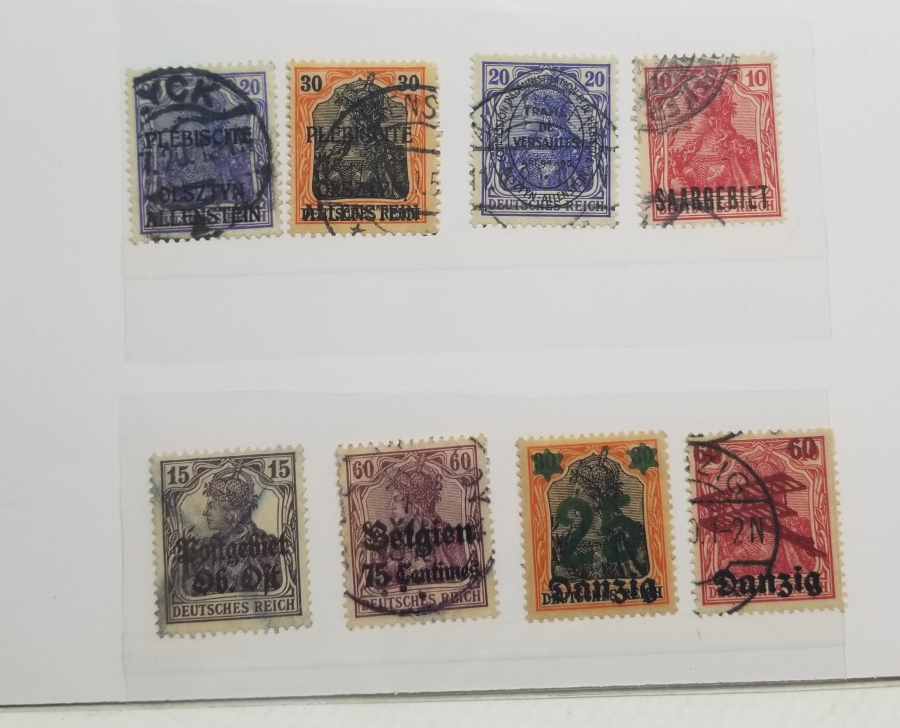 POSTADAN GEÇMİŞ ALMAN PULLARI LOTU