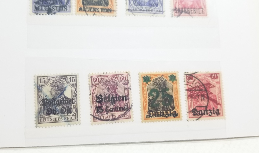 POSTADAN GEÇMİŞ ALMAN PULLARI LOTU