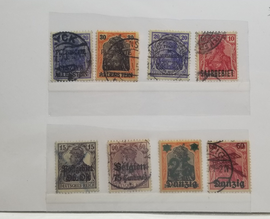 POSTADAN GEÇMİŞ ALMAN PULLARI LOTU