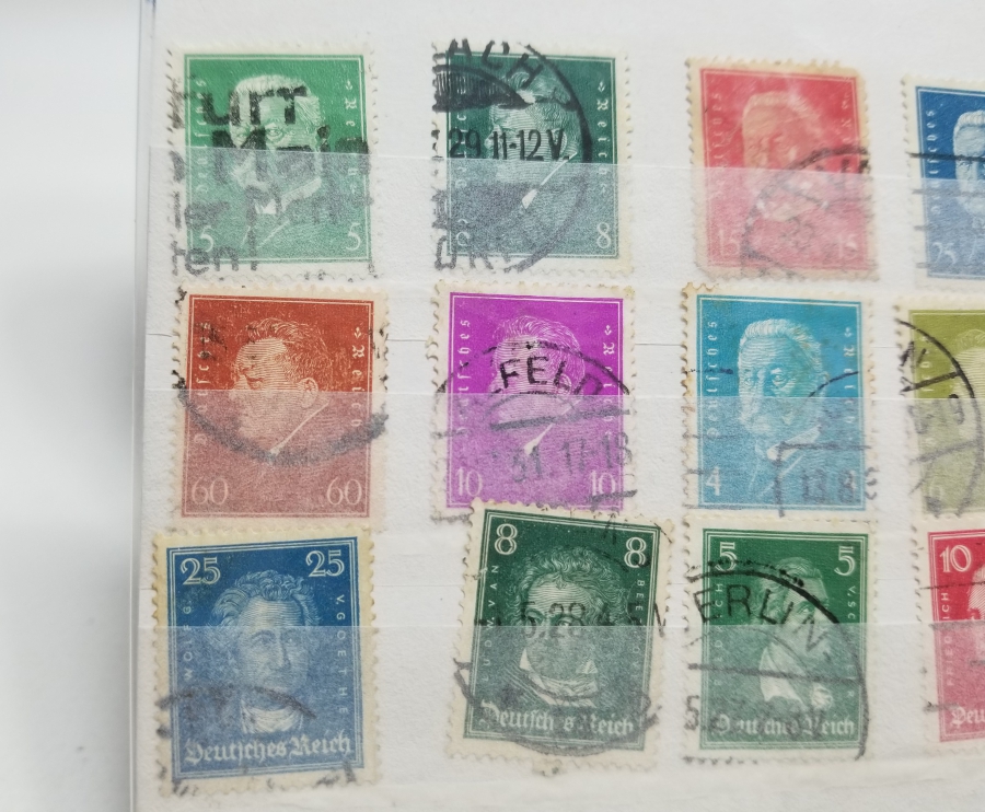 18 ADET ALMAN PUL LOTU