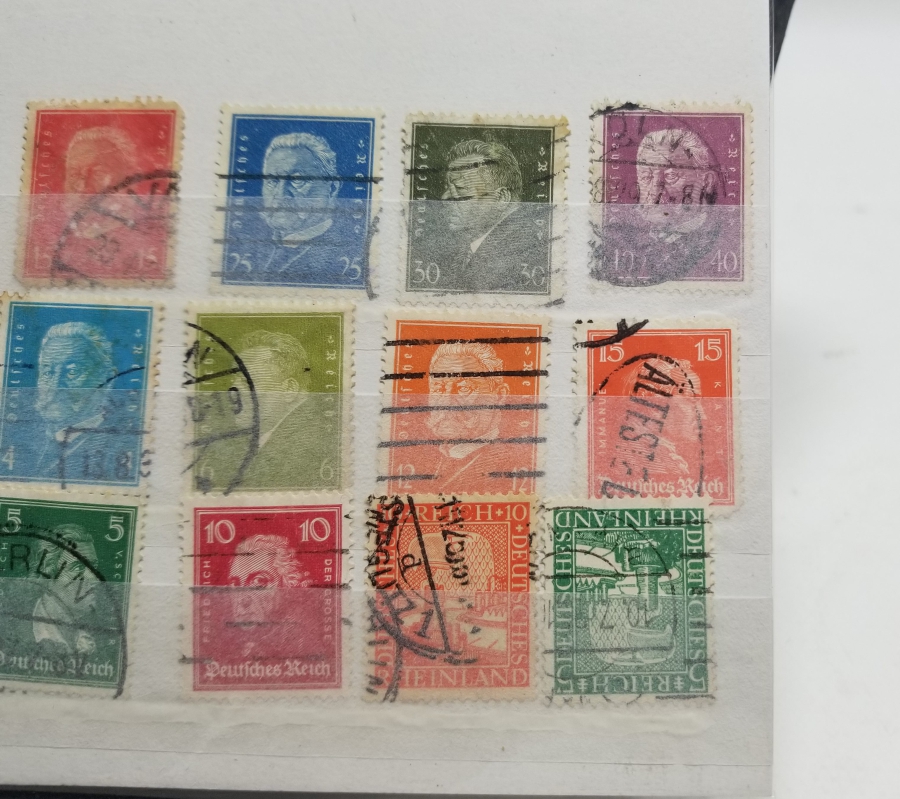 18 ADET ALMAN PUL LOTU