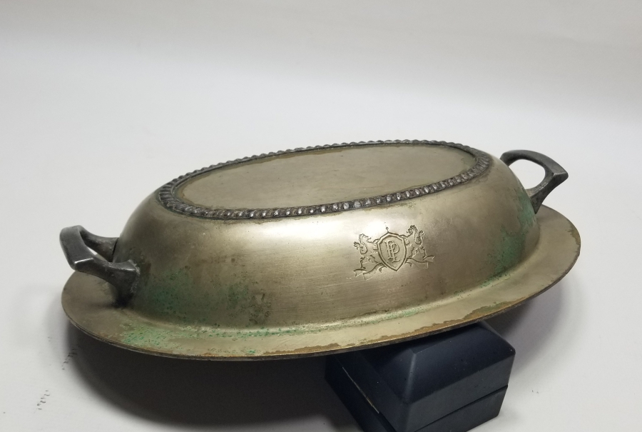 BÜYÜK BOY ANTİKA PERA PALAS İKRAMLIK KAPAĞI