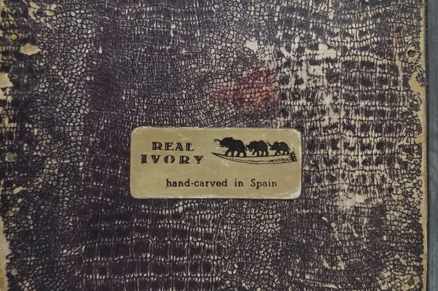 EL YAPIMI ANTİKA FİLDİŞİ PANO