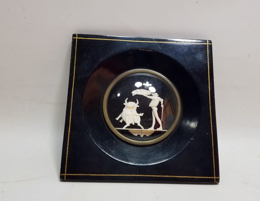 EL YAPIMI ANTİKA FİLDİŞİ PANO