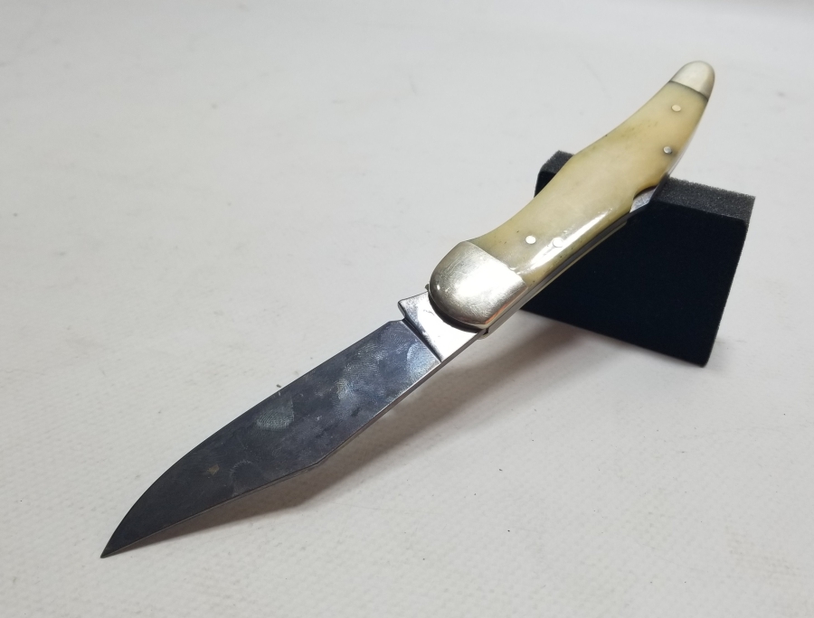 KEMİK SAPLI BÜYÜK BOY ANTİKA ÇAKI