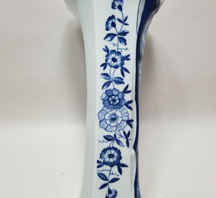 DELFT MARKA HOLLANDA YAPIMI ANTİKA PORSELEN VAZO