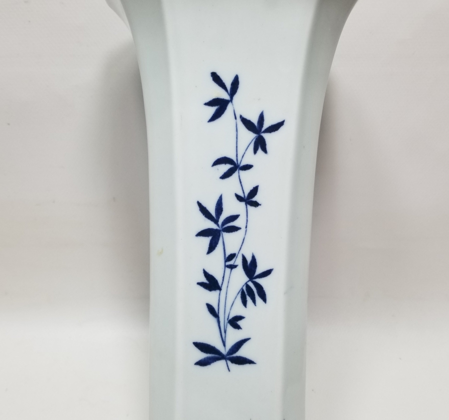 DELFT MARKA HOLLANDA YAPIMI ANTİKA PORSELEN VAZO