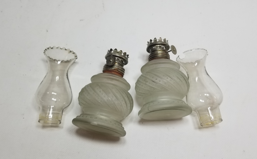 ANTİKA ÇİFT GAZ LAMBASI