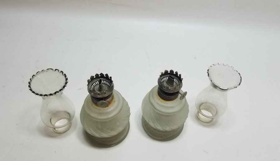 ANTİKA ÇİFT GAZ LAMBASI