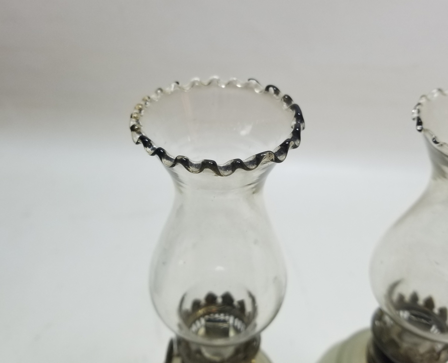 ANTİKA ÇİFT GAZ LAMBASI