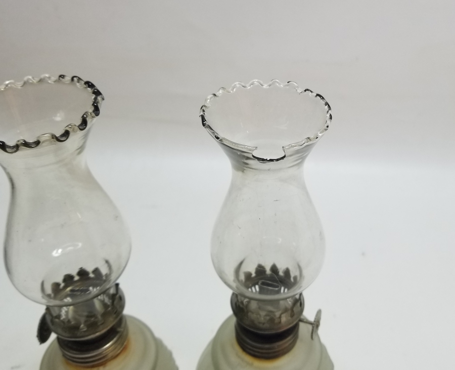 ANTİKA ÇİFT GAZ LAMBASI