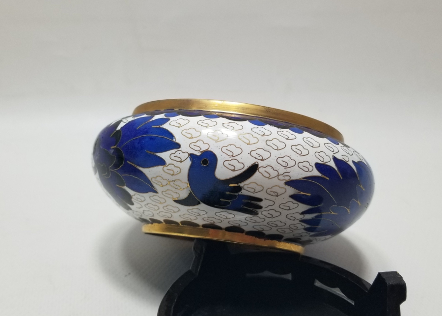 MİNE İŞÇİLİKLİ ANTİKA KAPAKLI ŞEKERLİK