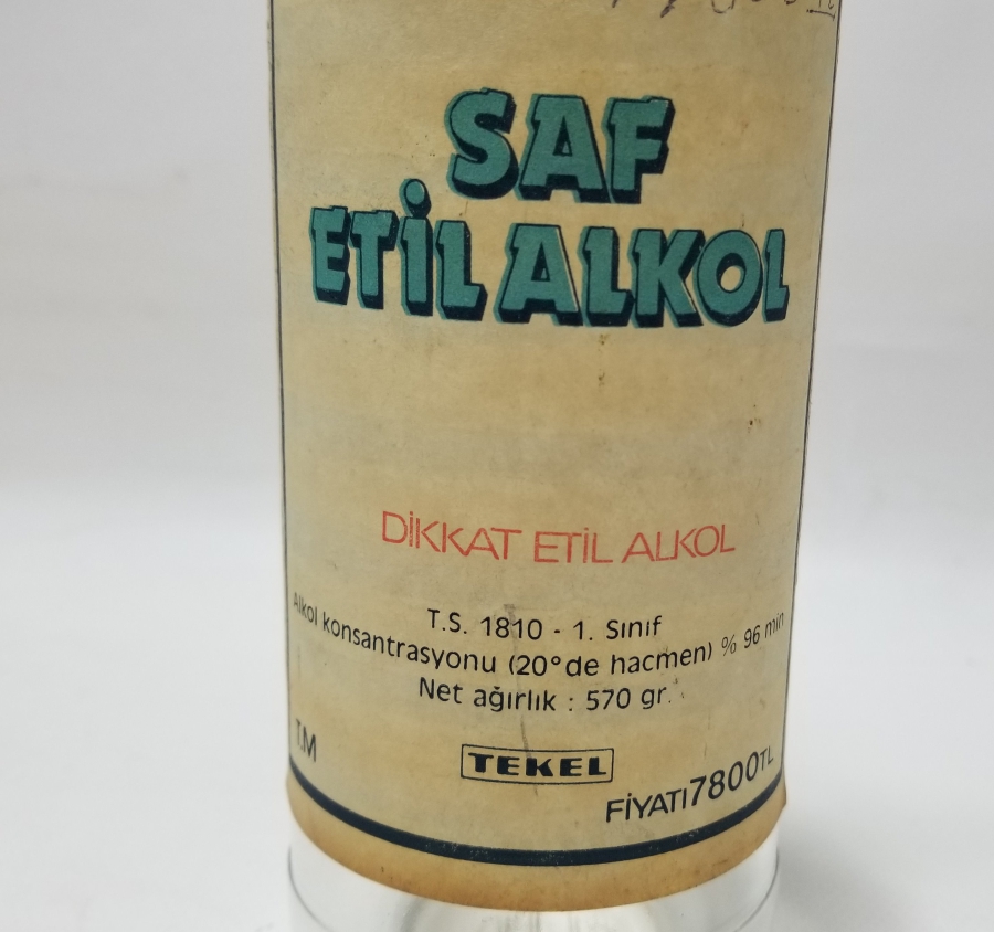 ANTİKA SAF ETİL ALKOL ŞİŞESİ