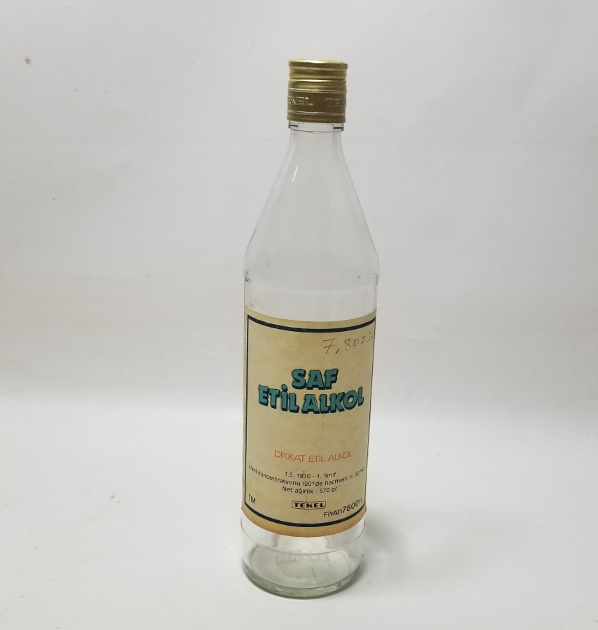 ANTİKA SAF ETİL ALKOL ŞİŞESİ