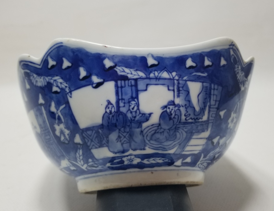 ALTI DAMGALI ANTİKA UZAKDOĞU PORSELEN KASE