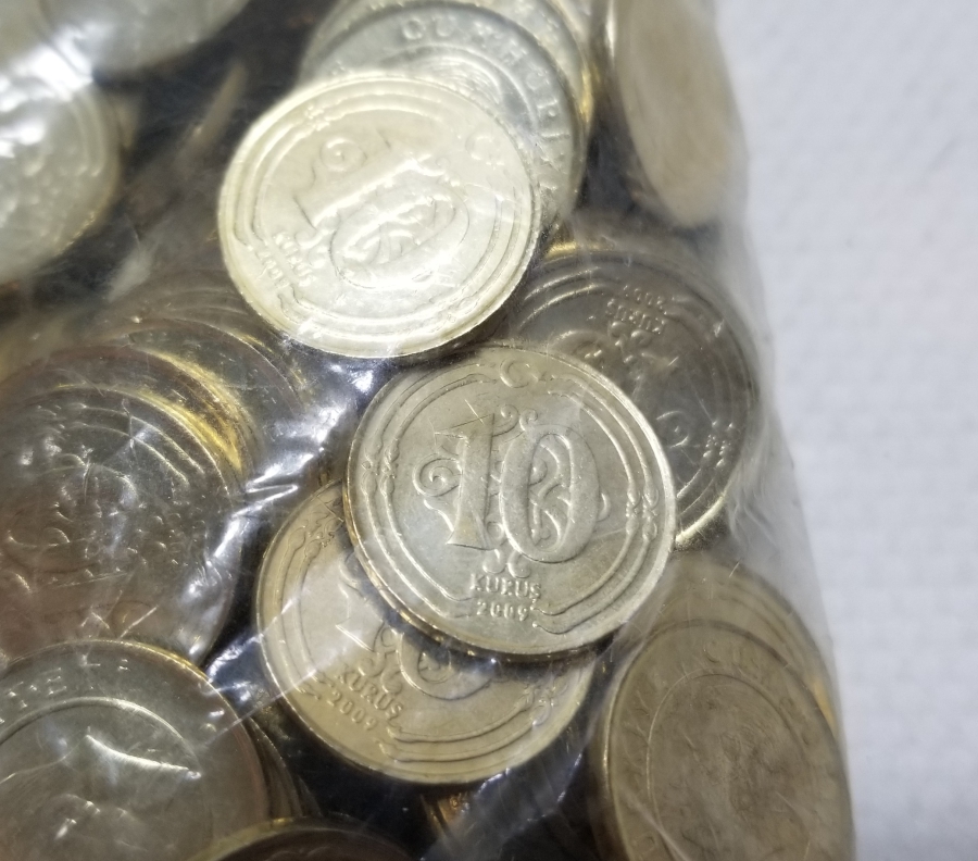 2009 YILI AÇILMAMIŞ DARPHANE PAKETİNDE KOLEKSİYONLUK 10 KURUŞLAR