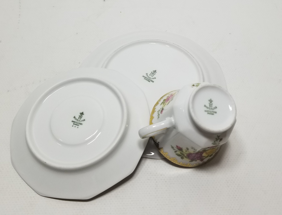 ANTİKA ALMAN TRIO FİNCAN TAKIMI