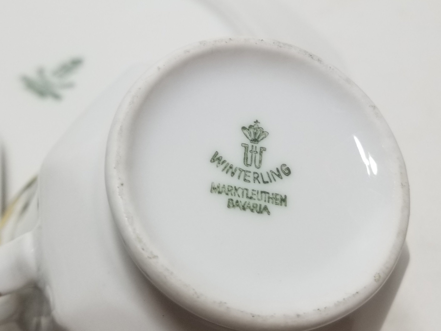 ANTİKA ALMAN TRIO FİNCAN TAKIMI