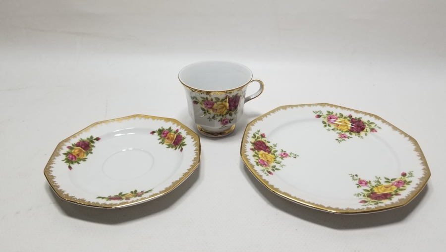 ANTİKA ALMAN TRIO FİNCAN TAKIMI