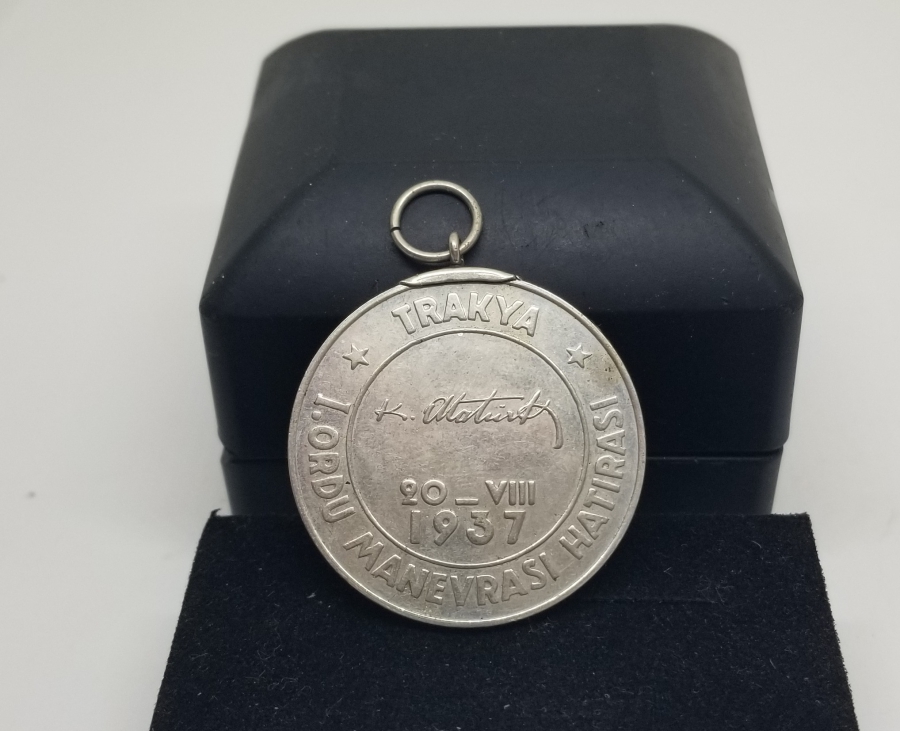 TRAKYA 1.ORDU MANEVRASI HATIRASI MADALYA