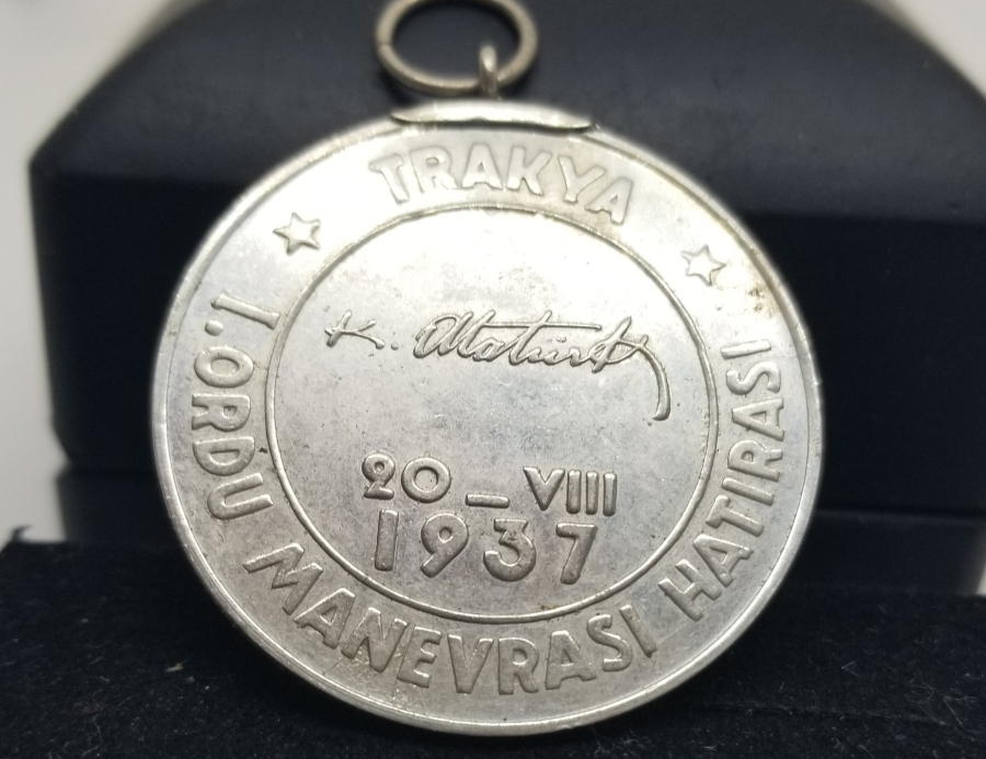 TRAKYA 1.ORDU MANEVRASI HATIRASI MADALYA