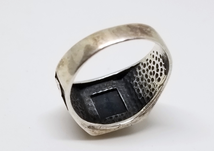 OSMANLI DEVLET ARMALI VE TUĞRALI GÜMÜŞ YÜZÜK