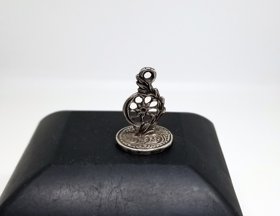 OSMANLI DÖNEMİ HAKKAK PARAFLI GÜMÜŞ ŞAHIS MÜHRÜ