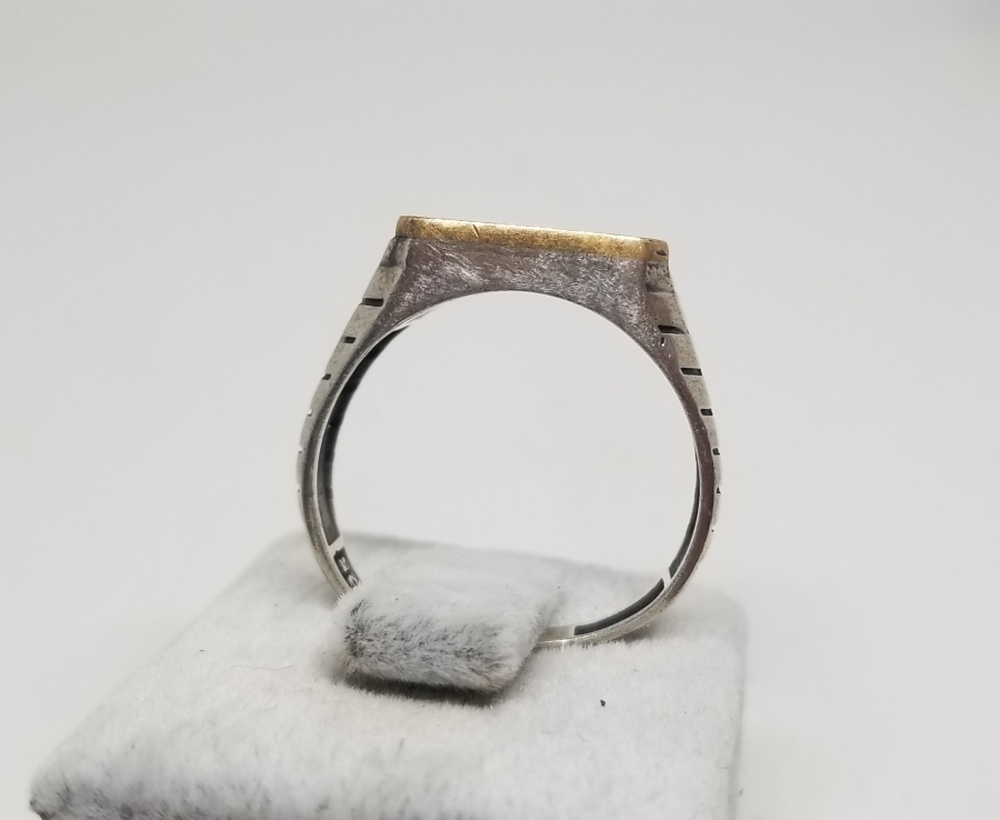 OSMANLICA HASBİALLAH YAZILI GÜMÜŞ YÜZÜK