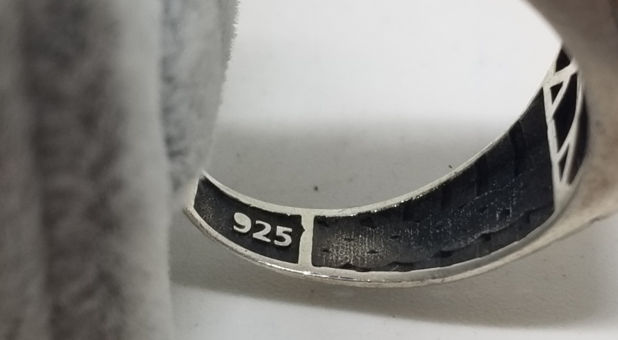 OSMANLICA HASBİALLAH YAZILI GÜMÜŞ YÜZÜK