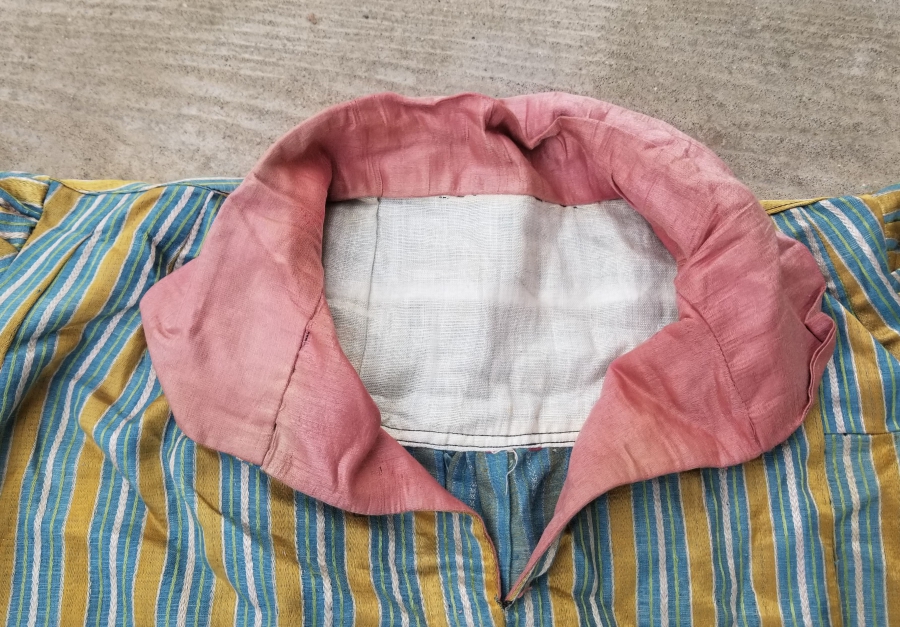 OSMANLI DÖNEMİ EL DOKUMA İPEKLİ MİNTAN