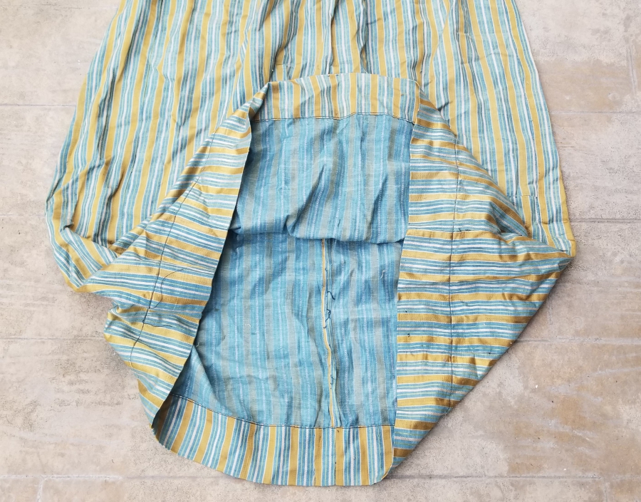 OSMANLI DÖNEMİ EL DOKUMA İPEKLİ MİNTAN