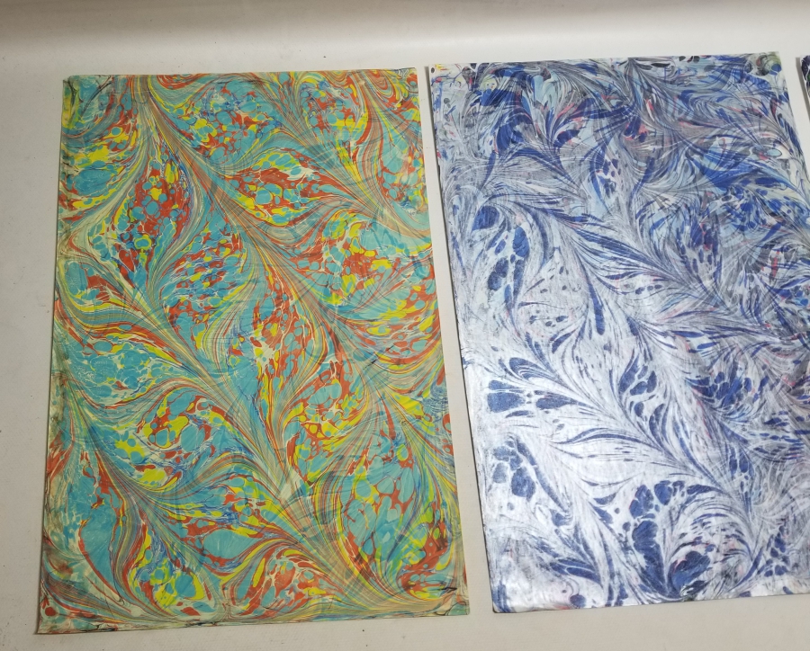 3 ADET EL YAPIMI EBRU HAT