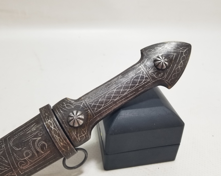 KOFGARİ İŞÇİLİKLİ OSMANLI DÖNEMİ ÇOK NADİR BURSA YAPIMI DERVİŞ HANÇERİ