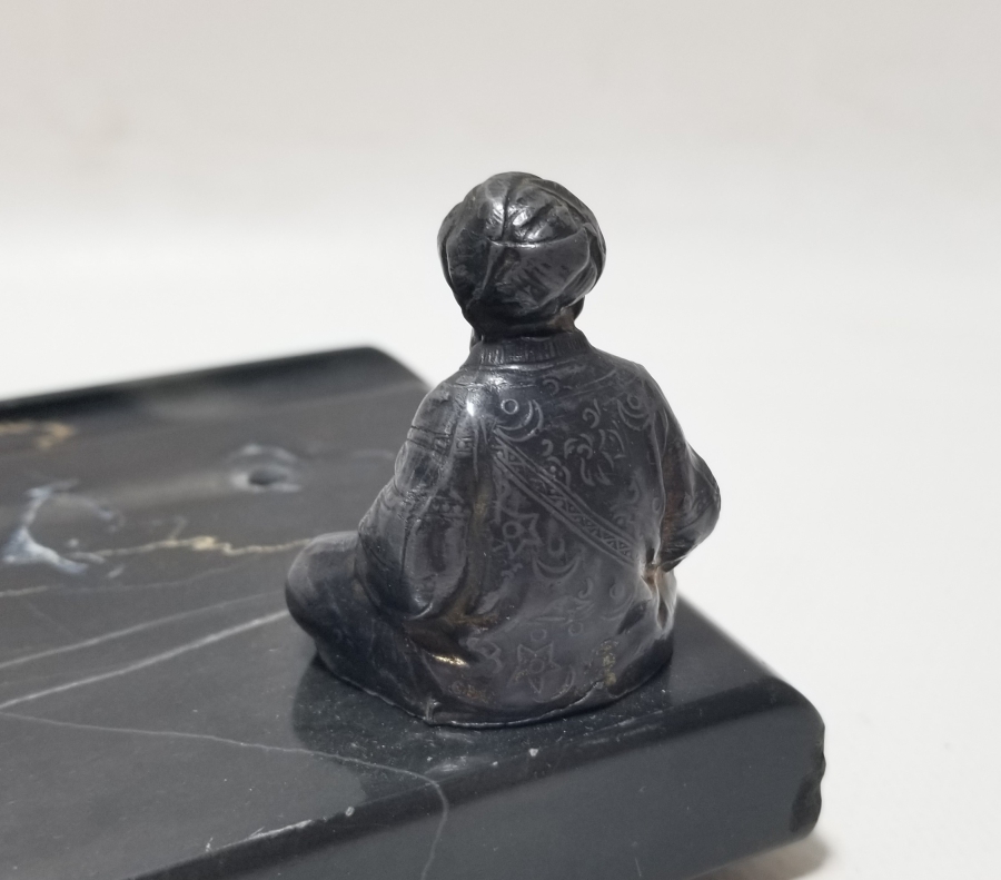 MERMER APLİKLİ ANTİKA KALEMLİK