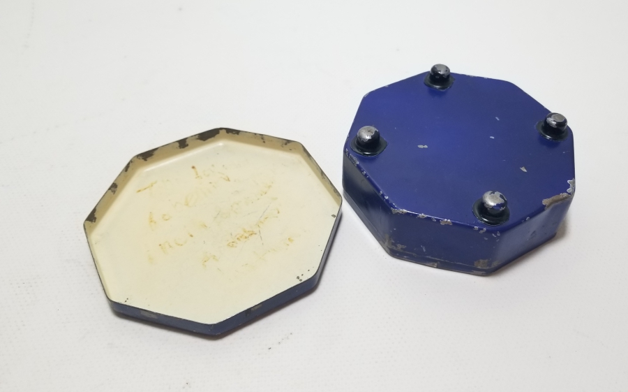 ANTİKA TENEKE ŞEKERLEME KUTUSU