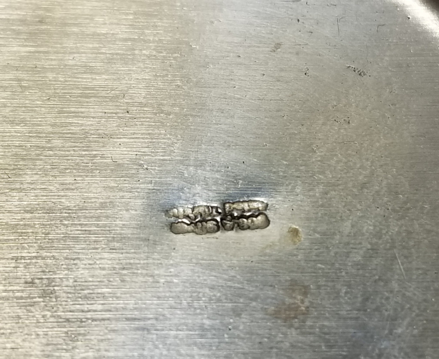 GÜMÜŞ KAPLAMA KABARTMA İŞÇİLİKLİ ANTİKA MUMLUK