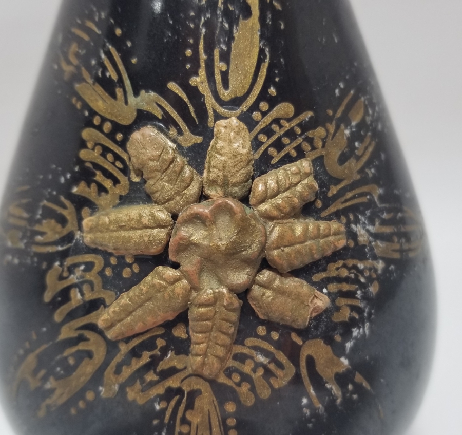 NADİR TİPTE OSMANLI DÖNEMİ EL YAPIMI ÇANAKKALE VAZO