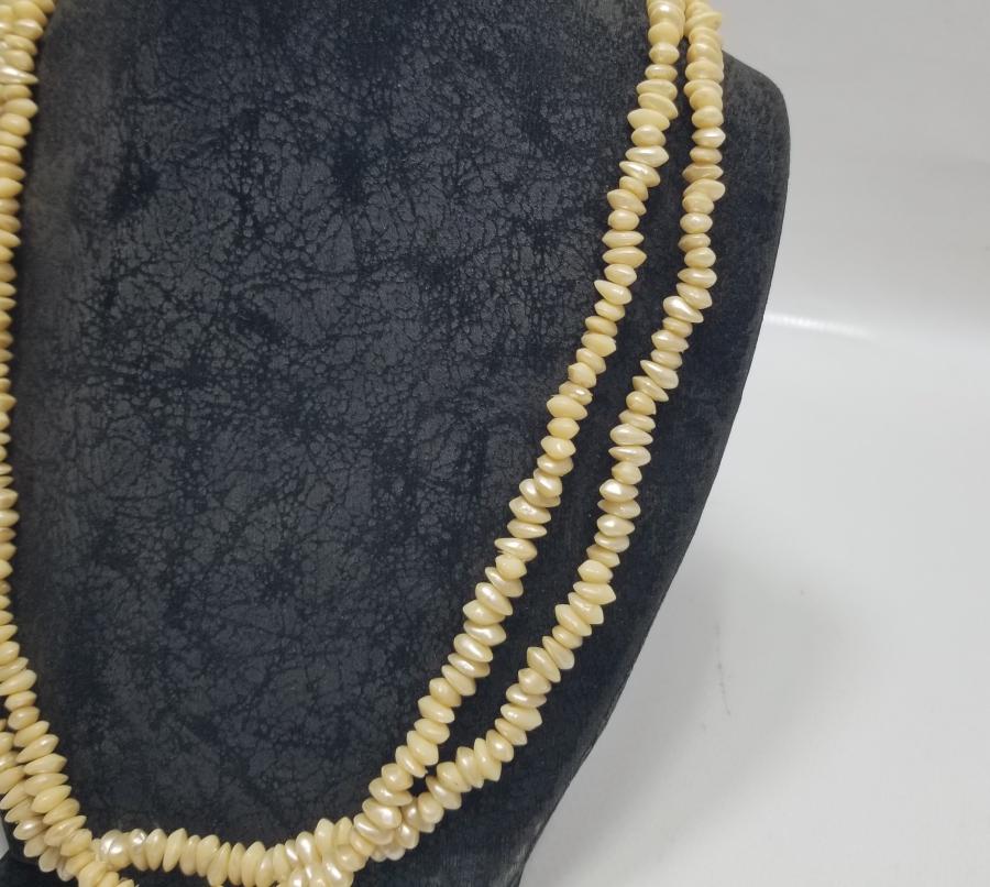 İNCİ BENZETMESİ ANTİKA KOLYE