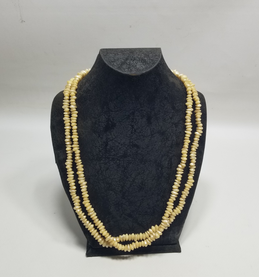 İNCİ BENZETMESİ ANTİKA KOLYE