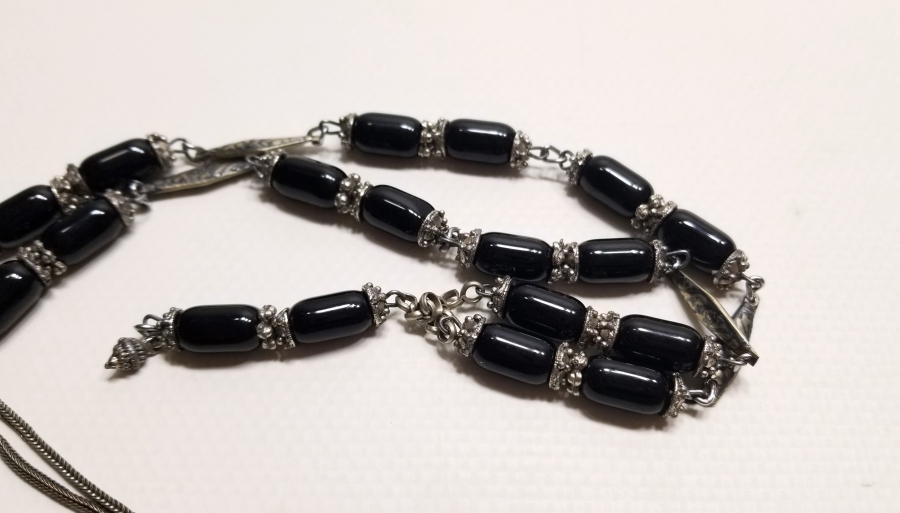 OLTU TAŞLI ÖZEL YAPIM ANTİKA GERDANLIK