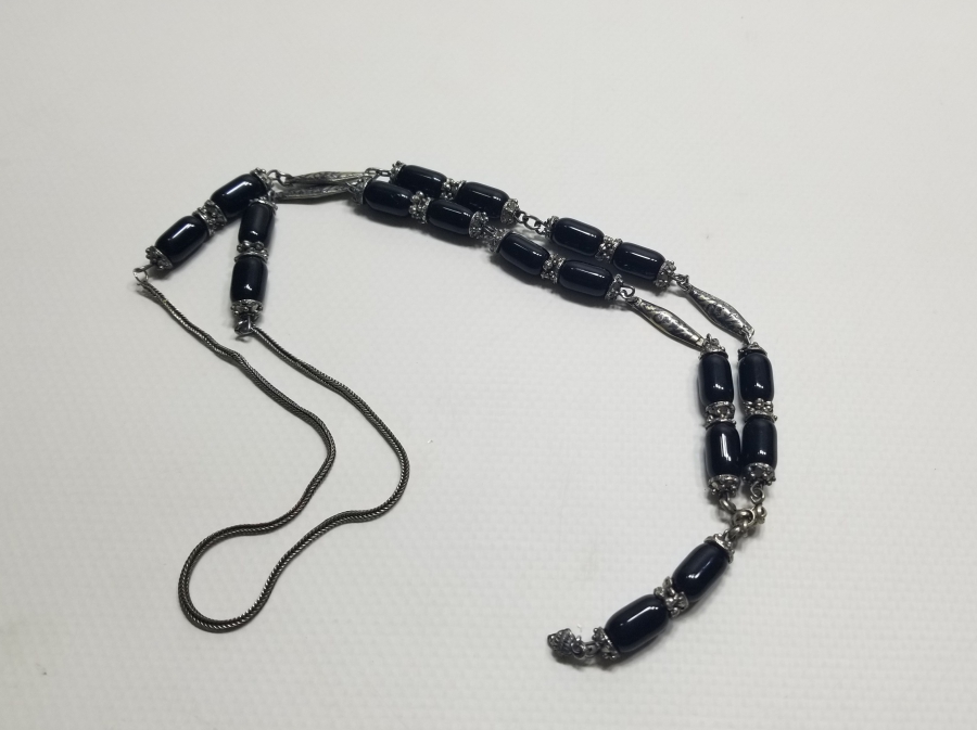 OLTU TAŞLI ÖZEL YAPIM ANTİKA GERDANLIK