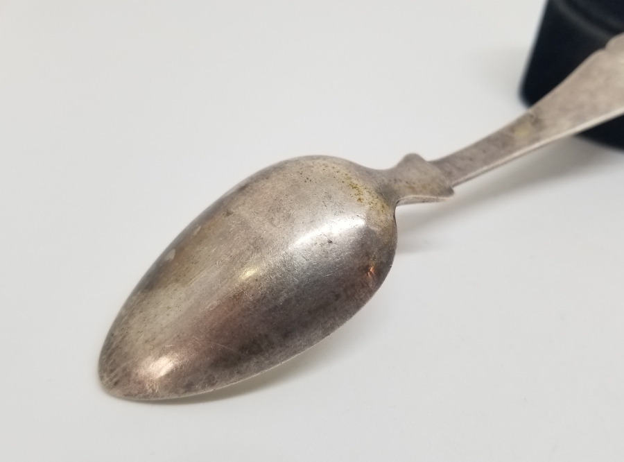 AZNAVUR İŞÇİLİKLİ OSMANLI DÖNEMİ TUĞRALI GÜMÜŞ KAŞIK