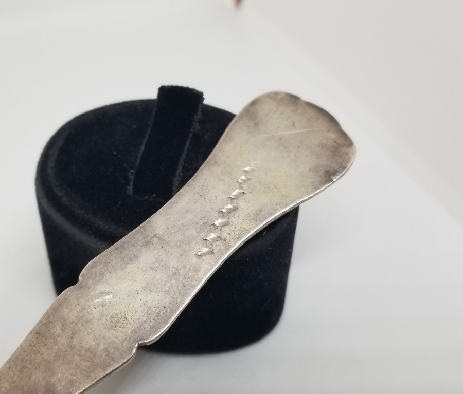 AZNAVUR İŞÇİLİKLİ OSMANLI DÖNEMİ TUĞRALI GÜMÜŞ KAŞIK