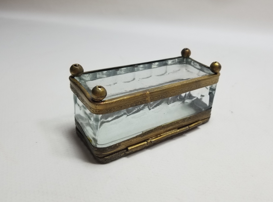 OSMANLI DÖNEMİ KRİSTAL KESME İŞÇİLİKLİ NADİR TESPİH KUTUSU